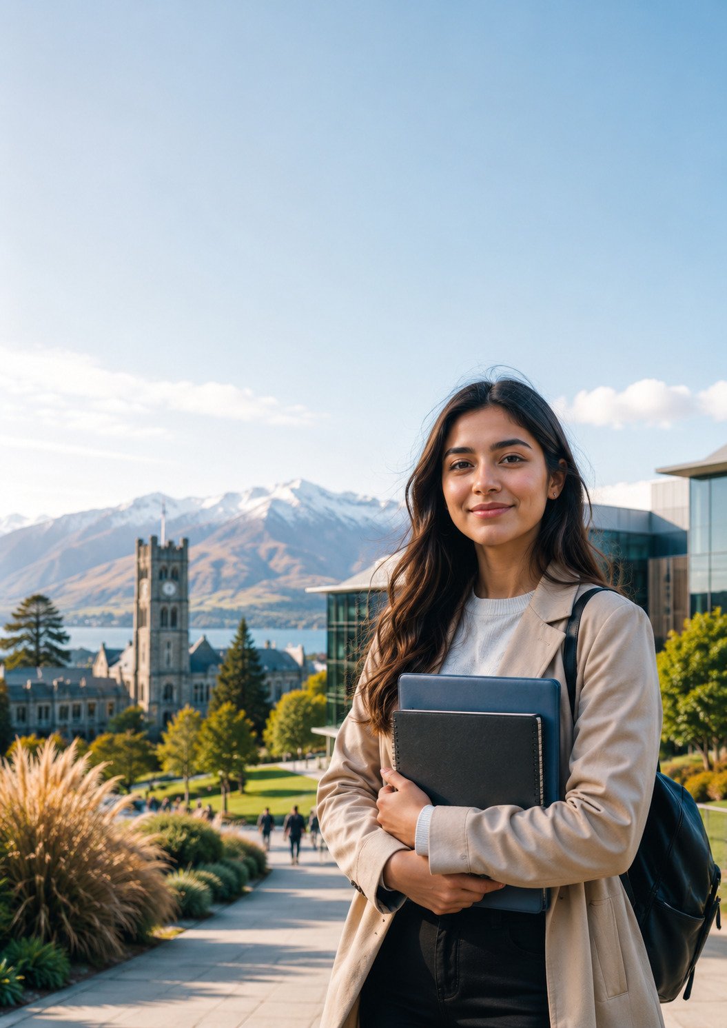 New Zealand study abroad brochure cover preview