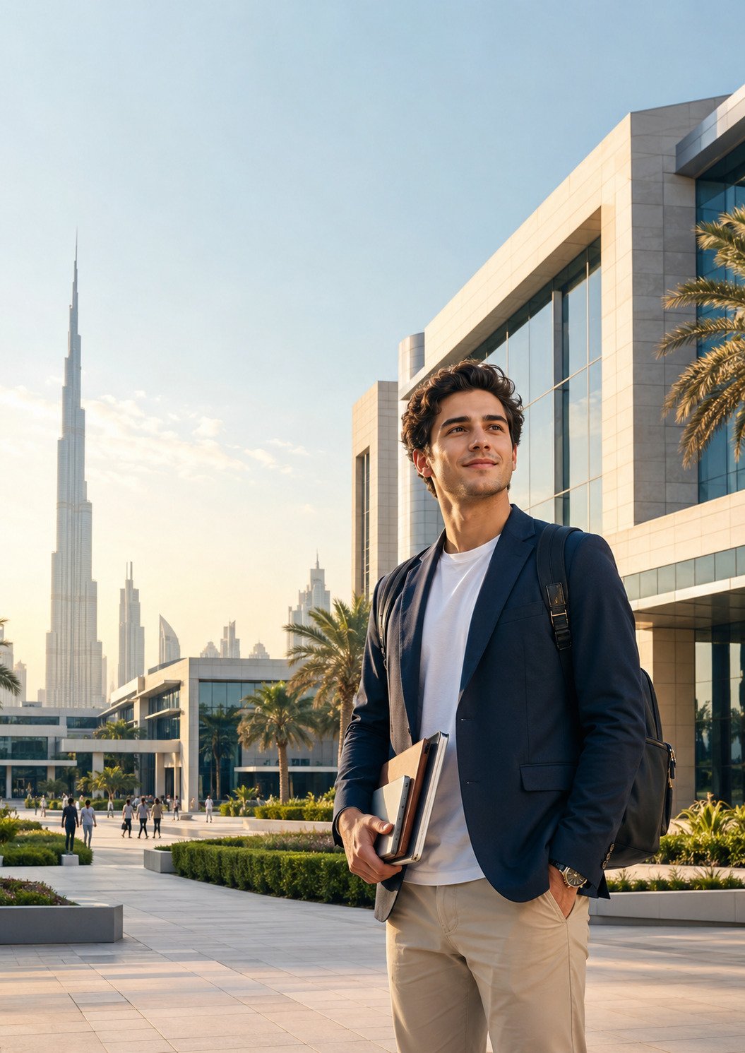 UAE study abroad brochure cover preview