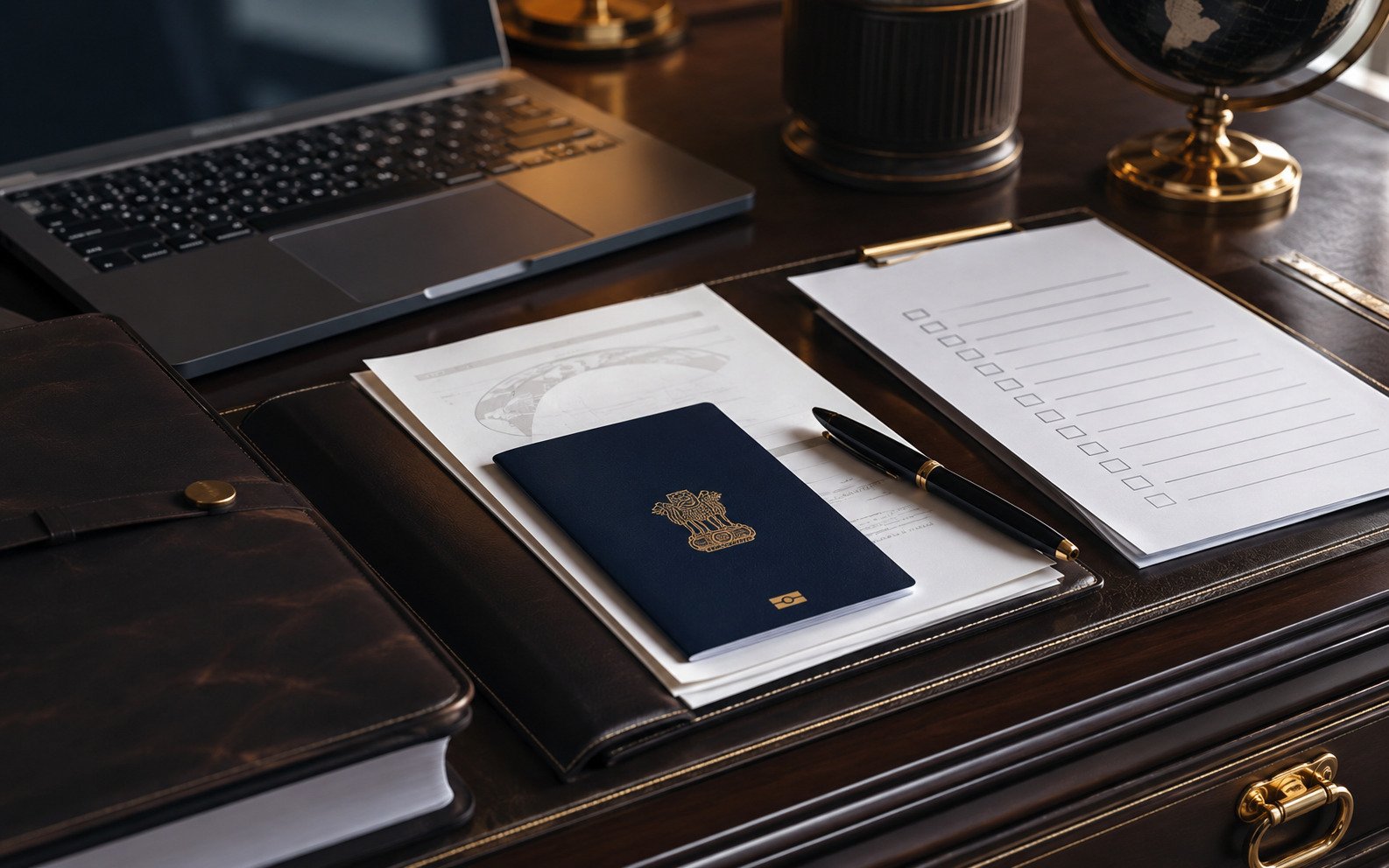 Study abroad documents and passport checklist